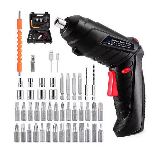 Estuche Desatornillador-Atornillador Eléctrico